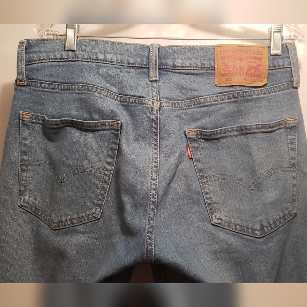 Levi Strauss & Co, 512, mens, W33x34L